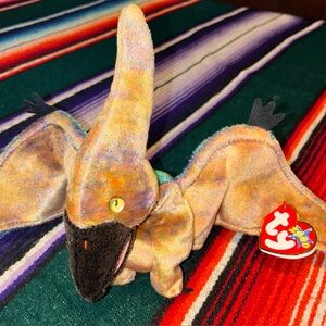 Ty Beanie Baby Swoop Pterodactyl Millennium 2000 Plush
